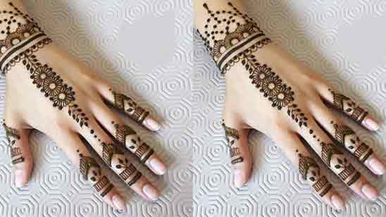 Easy Bridal Mehndi Designs