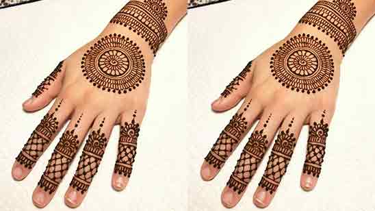 30 Outstanding Personalized Mehendi Designs That Are In Demand And Trendy |  WedMePlz