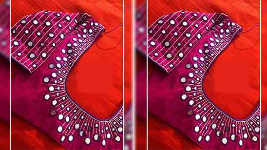 New Simple Maggam Work Blouse Designs