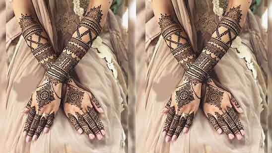 Pakistani Bridal Mehndi Design