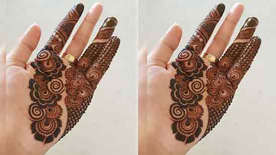 Ring Finger Mehndi Design