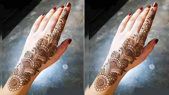 Stylish Mehndi Design Full Hand