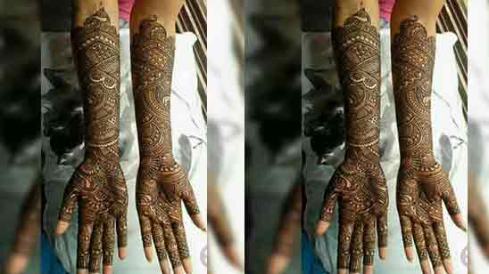Wedding Bridal Mehndi Designs For Full Hands