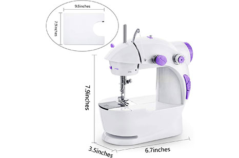 AF EXPO Portable Mini Sewing Machine for Home Silai Tailor Machines & Accessories
