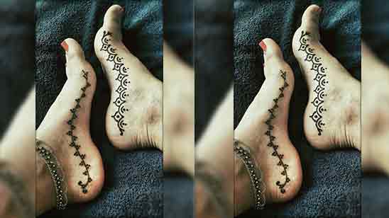 Bridal foot mehendi design #mehendidesign #bridalmehendidesign  #arabicmehendidesign #henna #mehendiart #hennabeauty… | Instagram