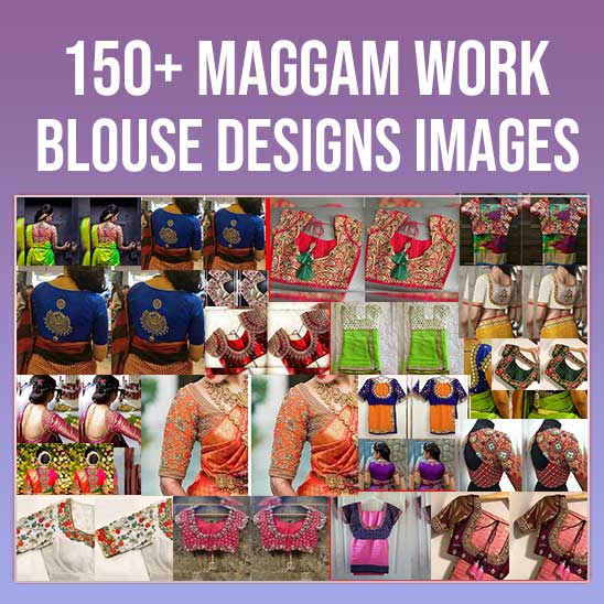 Maggam Work Blouse Designs