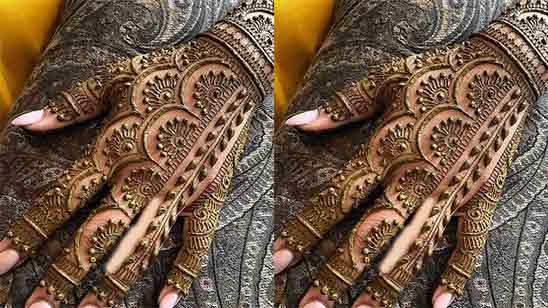 15+ Latest Back-Hand Mehndi Design For Trendy Brides-To-Be – ShaadiWish