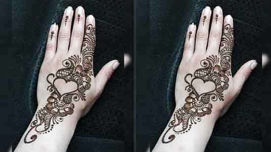 Backside Hand Mehndi Designs