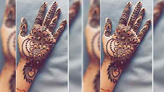 Beautiful Mehndi Designs for Eid Simple