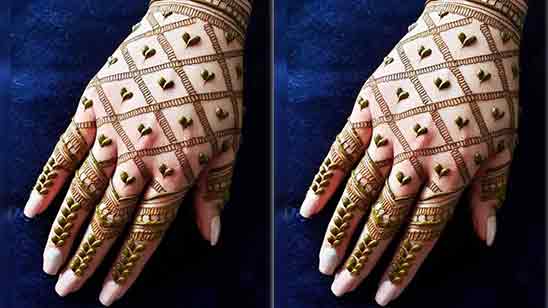 Easy Mehndi Designs for Back Hands Arabic