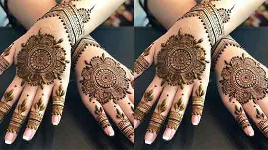 Mehndi Designs for Eid Simple