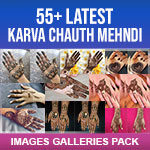 New Karva Chauth Mehndi Designs 2021