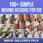 Simple Eid Mehndi Designs