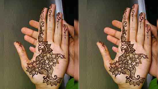 Mehndi Tattoo On Right Hand · Free Stock Photo