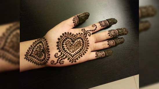 Arabic Mehndi Design Left Hand