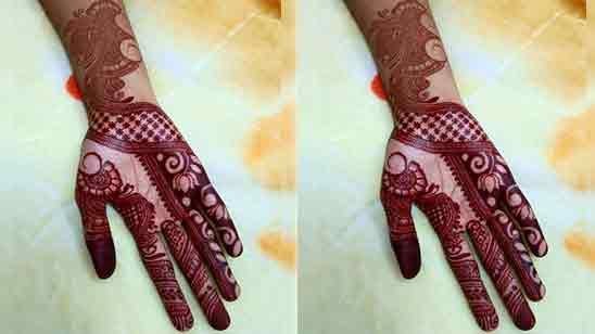 Arabic Mehndi Designs for Front Hand