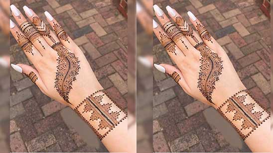 Arabic Pakistani Stylish Mehndi Designs