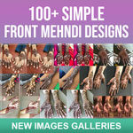 Leg Mehndi Design Simple Easy