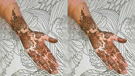 Easy Arabic Mehndi Henna Designs for Hands