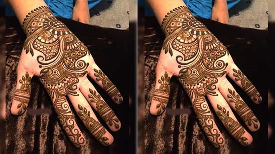 Mehndi Designs 2020 New Style Simple Front Hand
