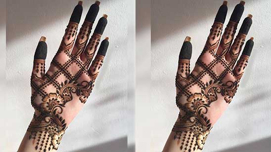 Mehndi Designs 2022 New Style Simple Arabic Full Hand