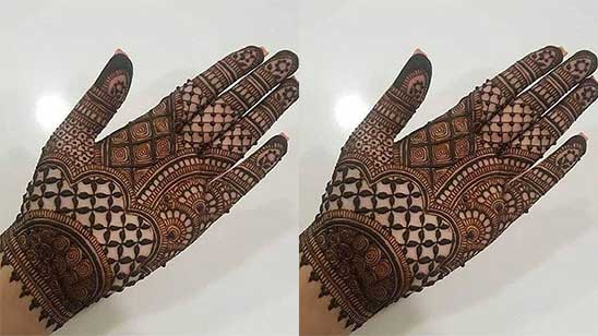 Simple & easy bharwa mehandi designs |bridal mehndi designs for hand |bharwa  mehndi design for Eid| | Simple & easy bharwa mehandi designs |bridal mehndi  designs for hand |bharwa mehndi design for