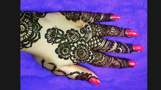 New Arabic Mehndi Designs for Front Hand