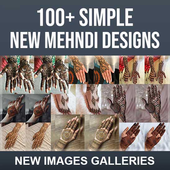 New Mehndi Design Simple