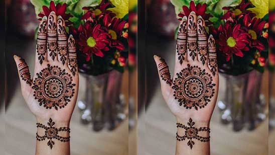 Simple Pakistani Mehndi Designs for Hands