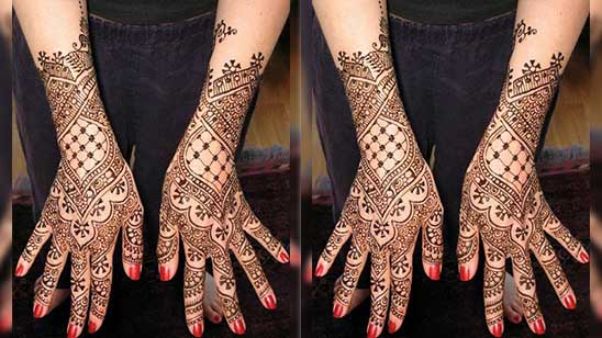 Simple and Easy Mehndi Designs for Left Hand