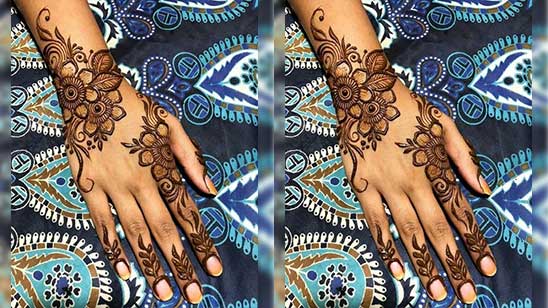 Stylish Arabic Mehndi Designs for Full Hands