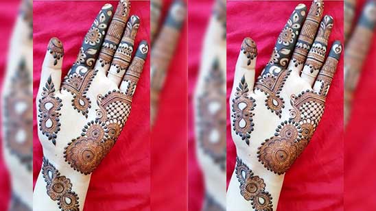 Stylish Arabic Mehndi Designs for Full Hands