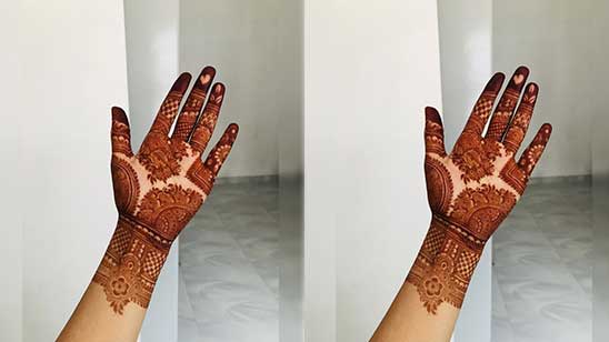 Stylish Arabic Mehndi Designs for Hands