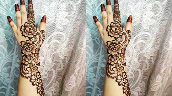 Stylish Arabic Mehndi Designs for Hands