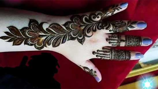 arabic bridal mehndi design