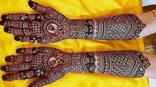 bridal mehndi designs for full hands