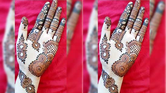 Arabic Mehndi Designs Front Hand Full
