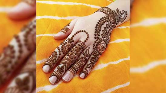 Arabic Mehndi Designs Full Hand Back Side