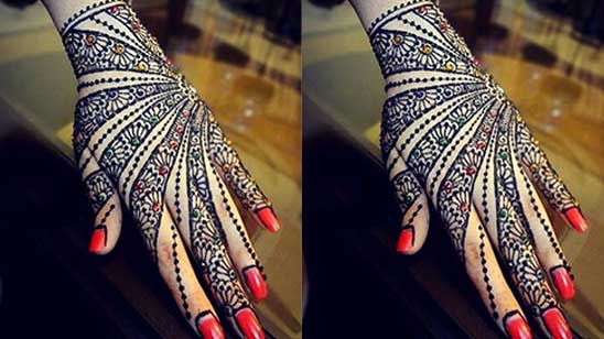 Henna Designs Fingers