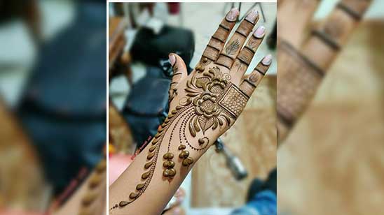 Mehndi Design Back Hand Stylish