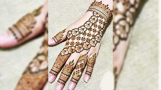 Mehndi Design for Bride