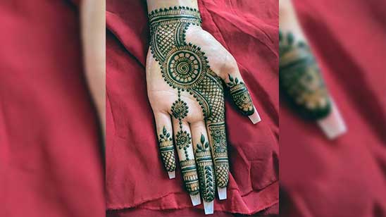 Mehndi Designs 2022 New Style Simple Easy Front Hand