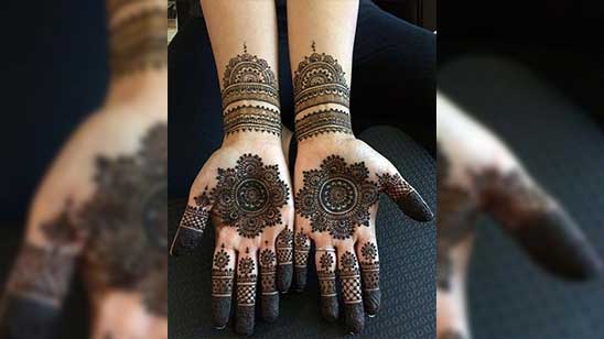Mehndi Designs 2022 New Style Simple Front Hand