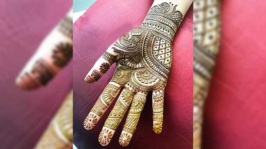 Mehndi Designs for Back Hands