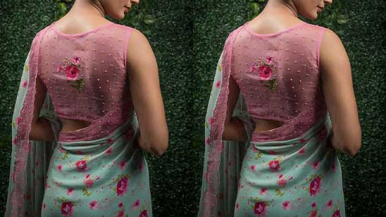 Net Blouse Design 2022 Latest Images Front and Back