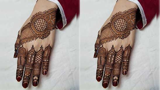 Arabic Mehndi Design Back Hand