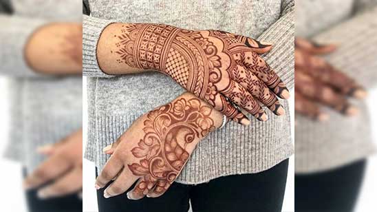 Backfull Hand Mehndi Design