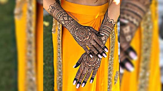 Backfull Hand Mehndi Design