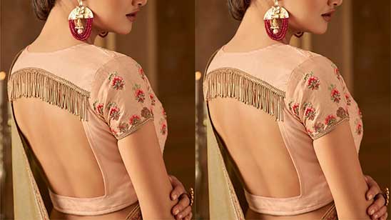 Blouse Designs 2022 for Wedding Silk Sarees