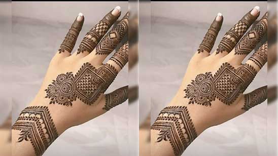 Instagram Stylish Back Hand Mehndi Designs